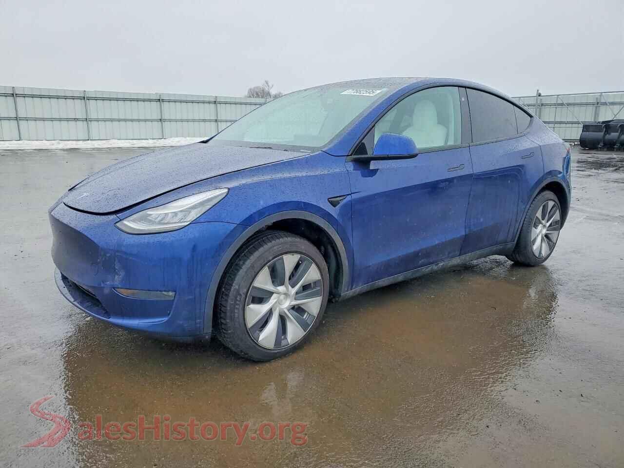 2020 TESLA MODEL Y — VIN 5YJYGDEE8LF022893