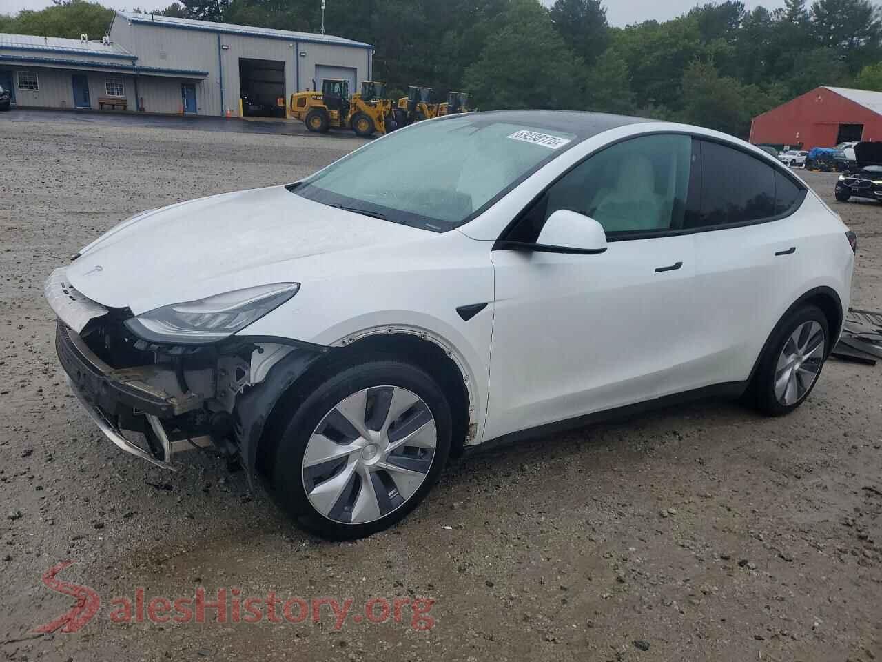 2020 TESLA MODEL Y — VIN 5YJYGDEE8LF049477
