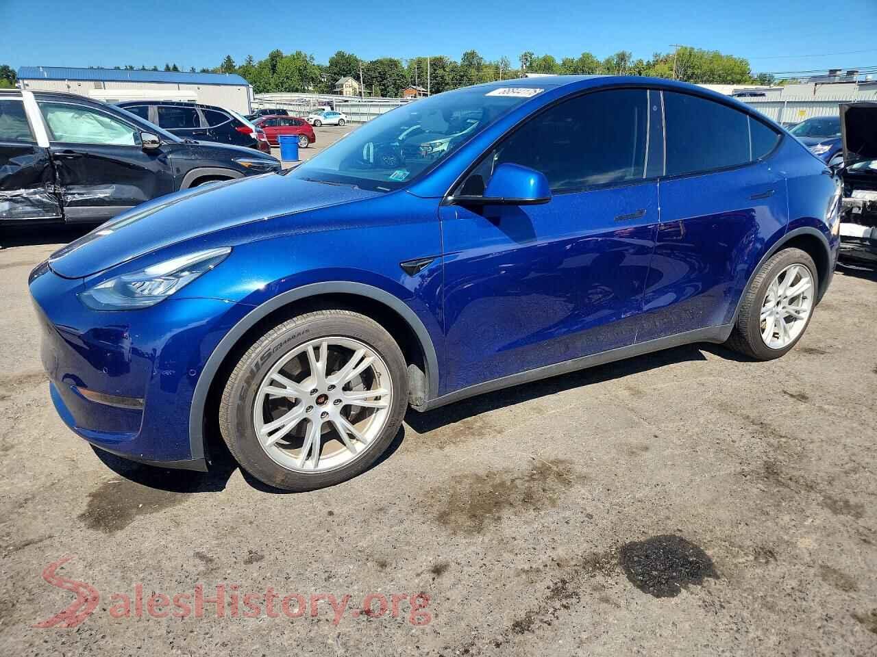 2020 TESLA MODEL Y — VIN 5YJYGDEEXLF043132