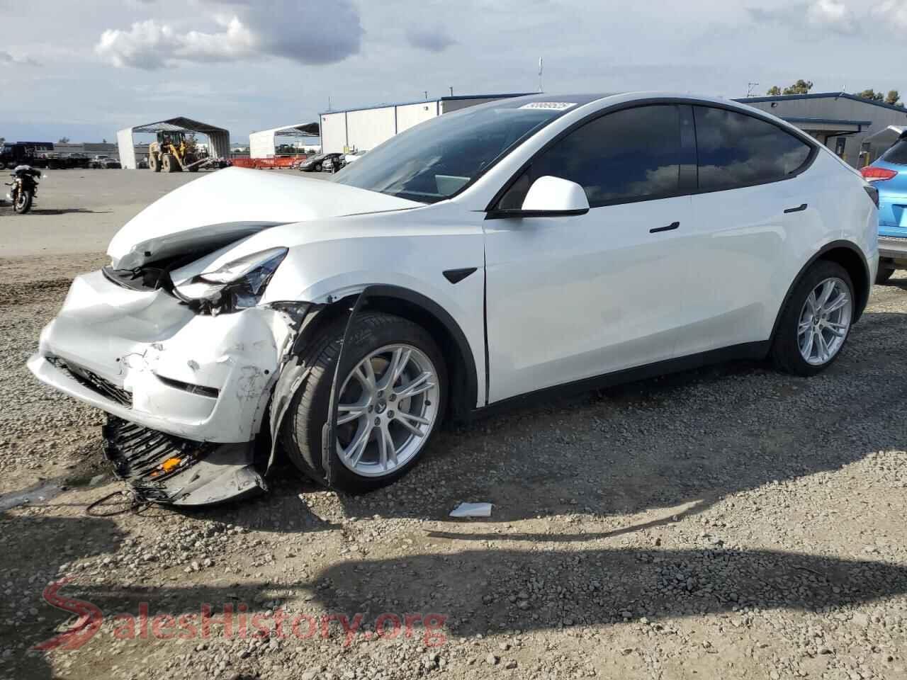2020 TESLA MODEL Y — VIN 5YJYGDEEXLF055488