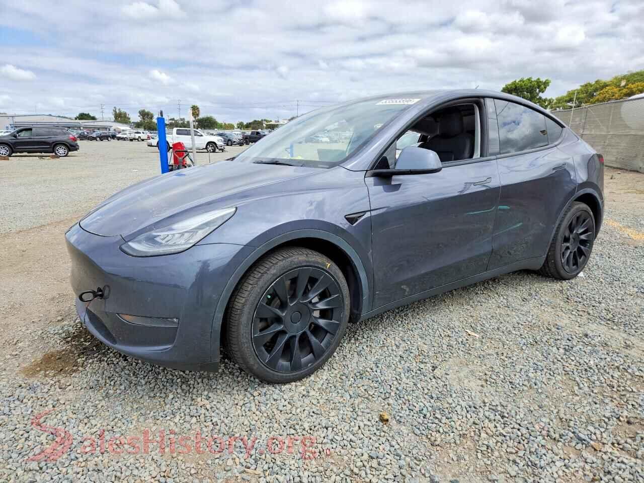 2021 TESLA MODEL Y — VIN 5YJYGDEEXMF217637