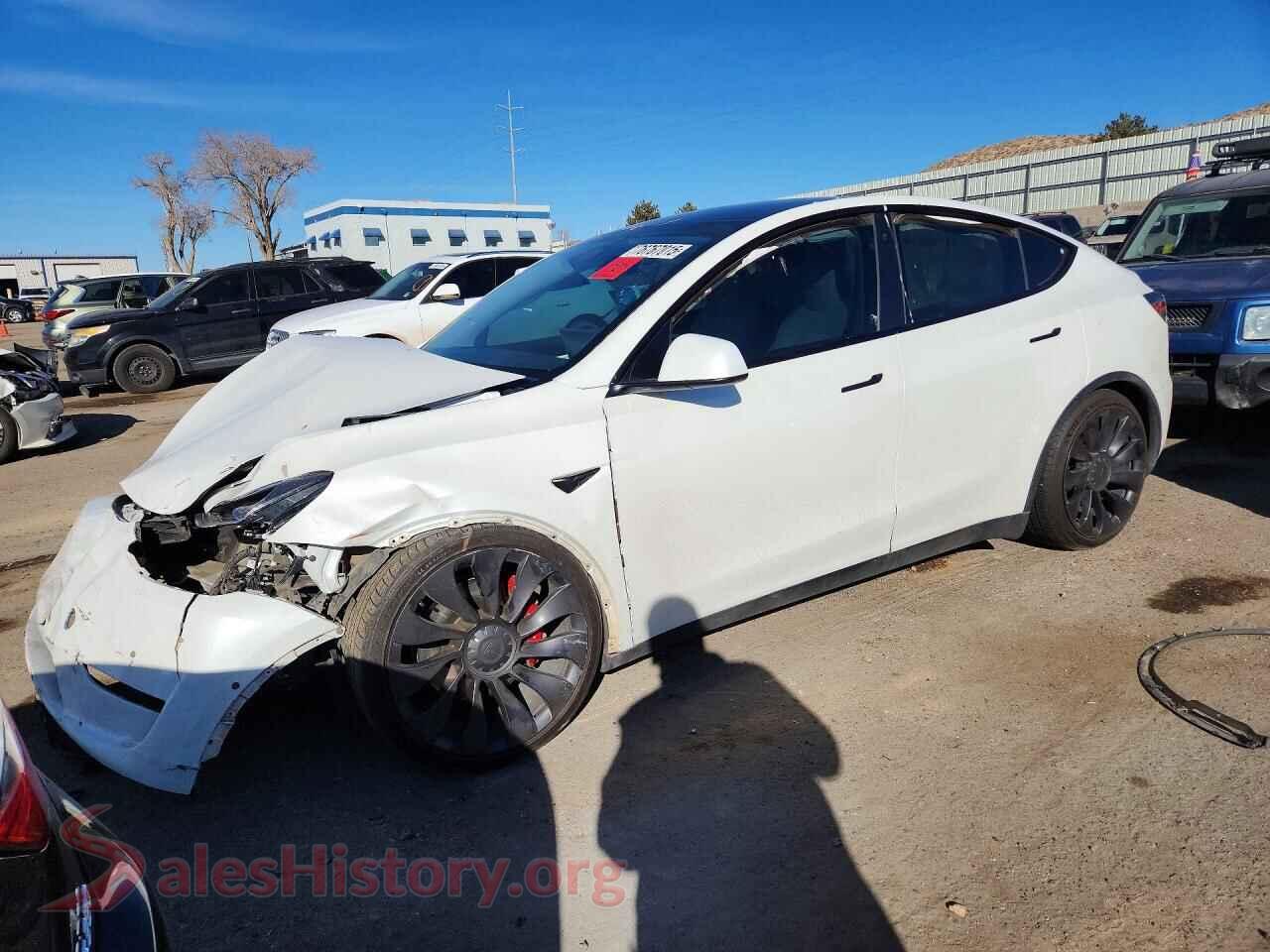 2020 TESLA MODEL Y — VIN 5YJYGDEF2LF018248