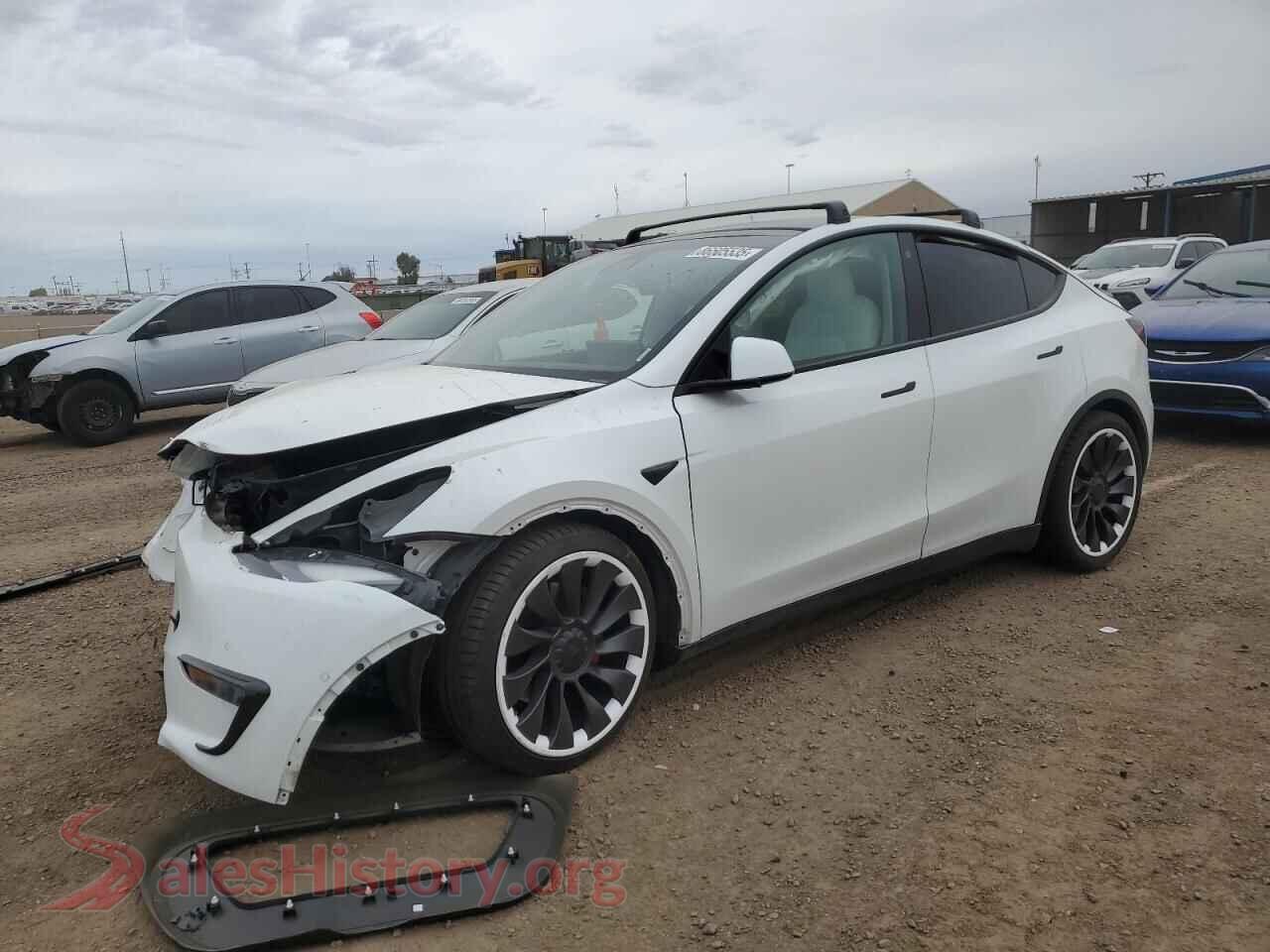 2021 TESLA MODEL Y — VIN 5YJYGDEF3MF194548