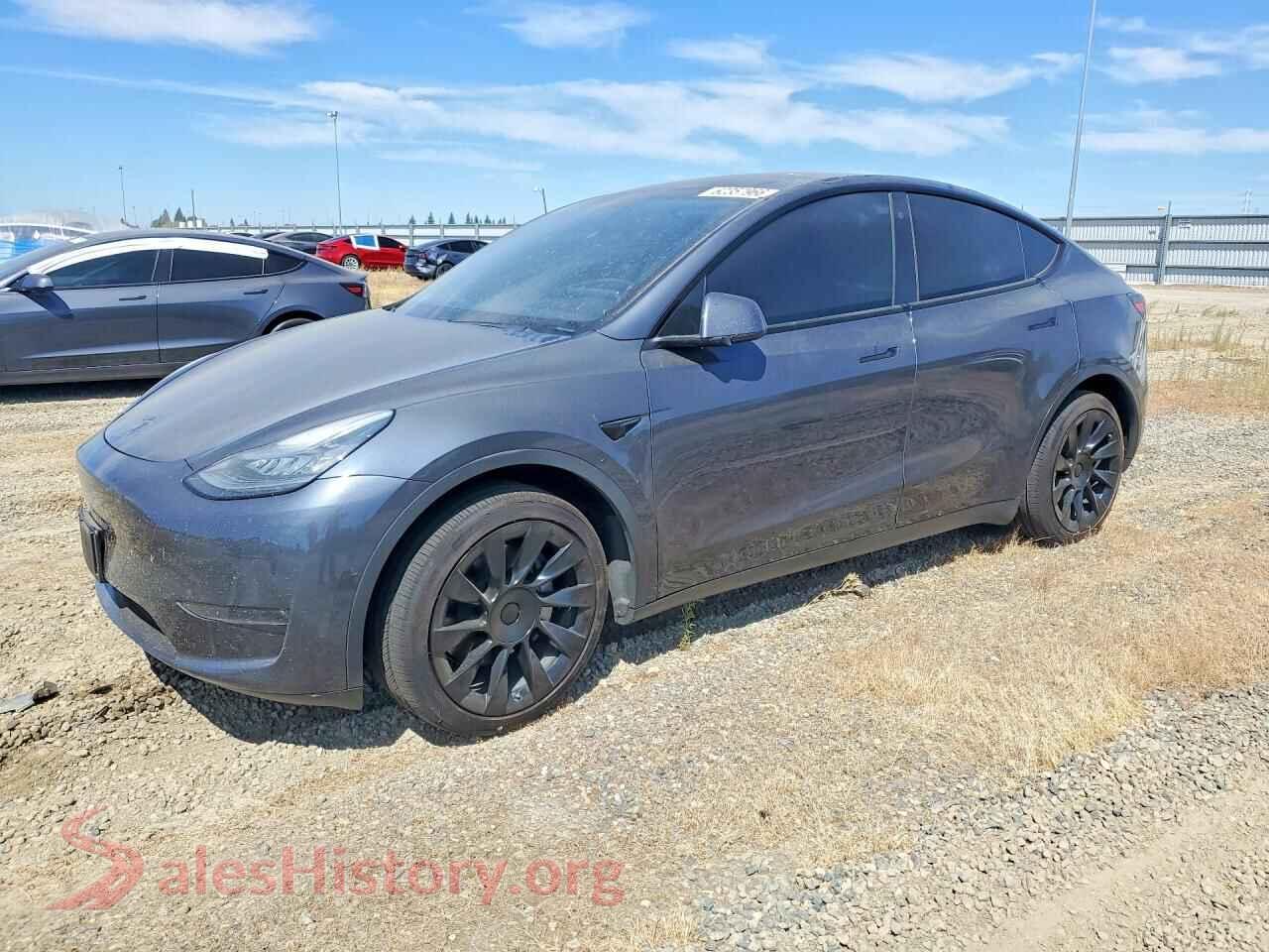 2020 TESLA MODEL Y — VIN 5YJYGDEF7LF002420