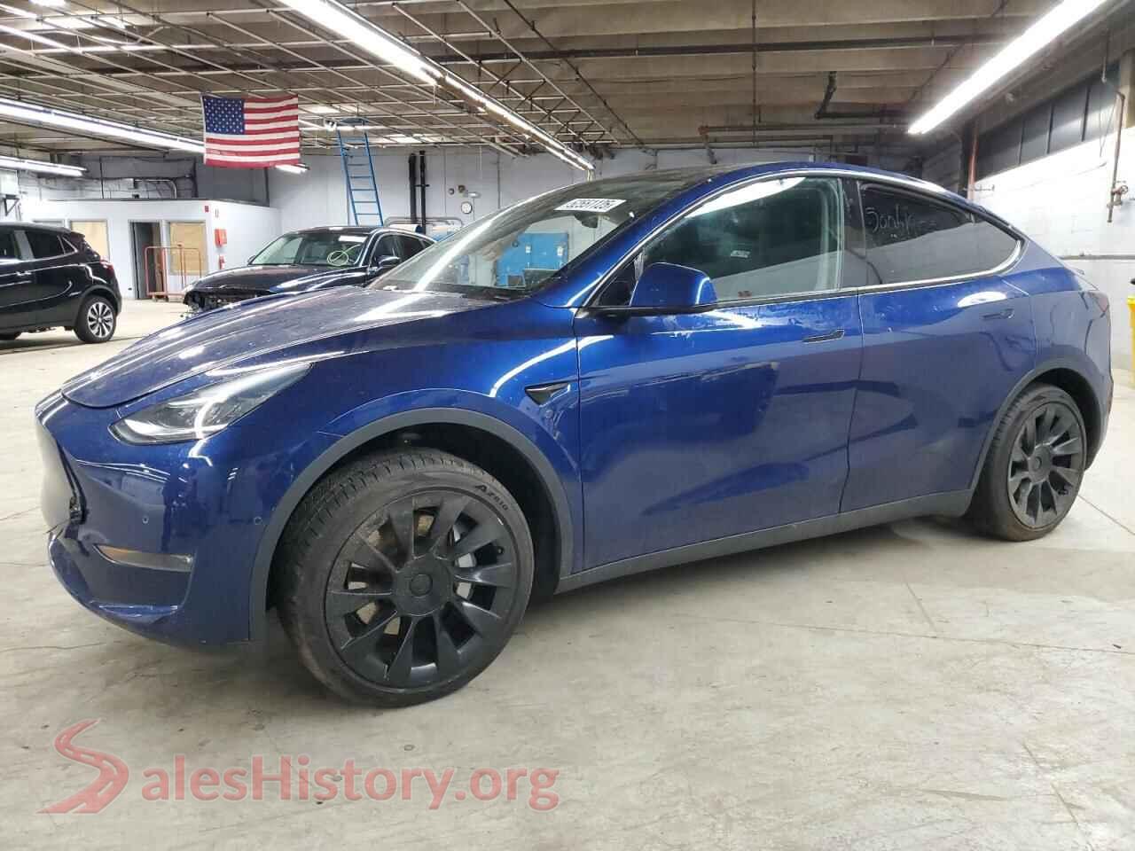 2020 TESLA MODEL Y — VIN 5YJYGDEF8LF000563