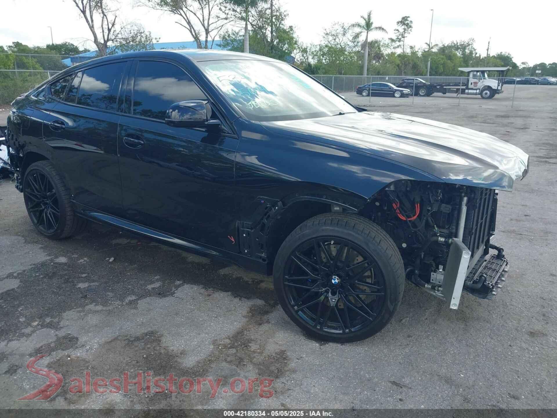 2024 BMW X6 M — VIN 5YM23ET07R9U83401