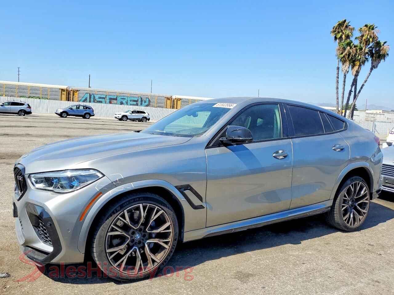 2021 BMW X6 — VIN 5YMCY0C00M9E86449