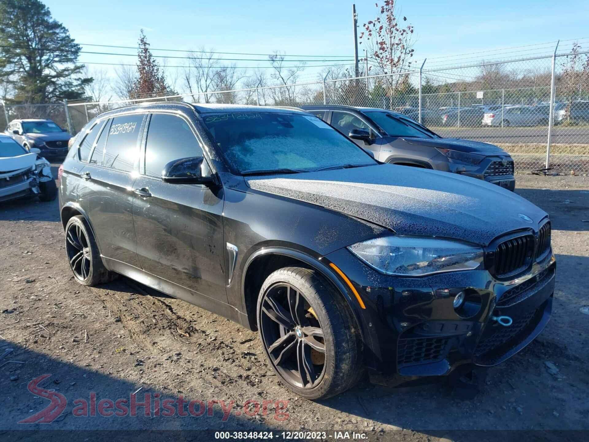 2018 BMW X5 M — VIN 5YMKT6C55J0X21322