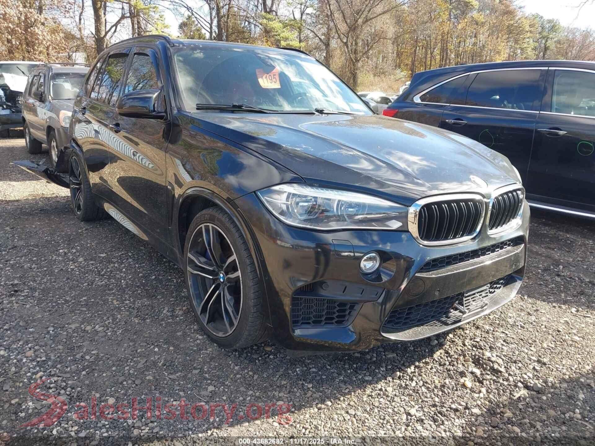 2016 BMW X5 M — VIN 5YMKT6C59G0R78296