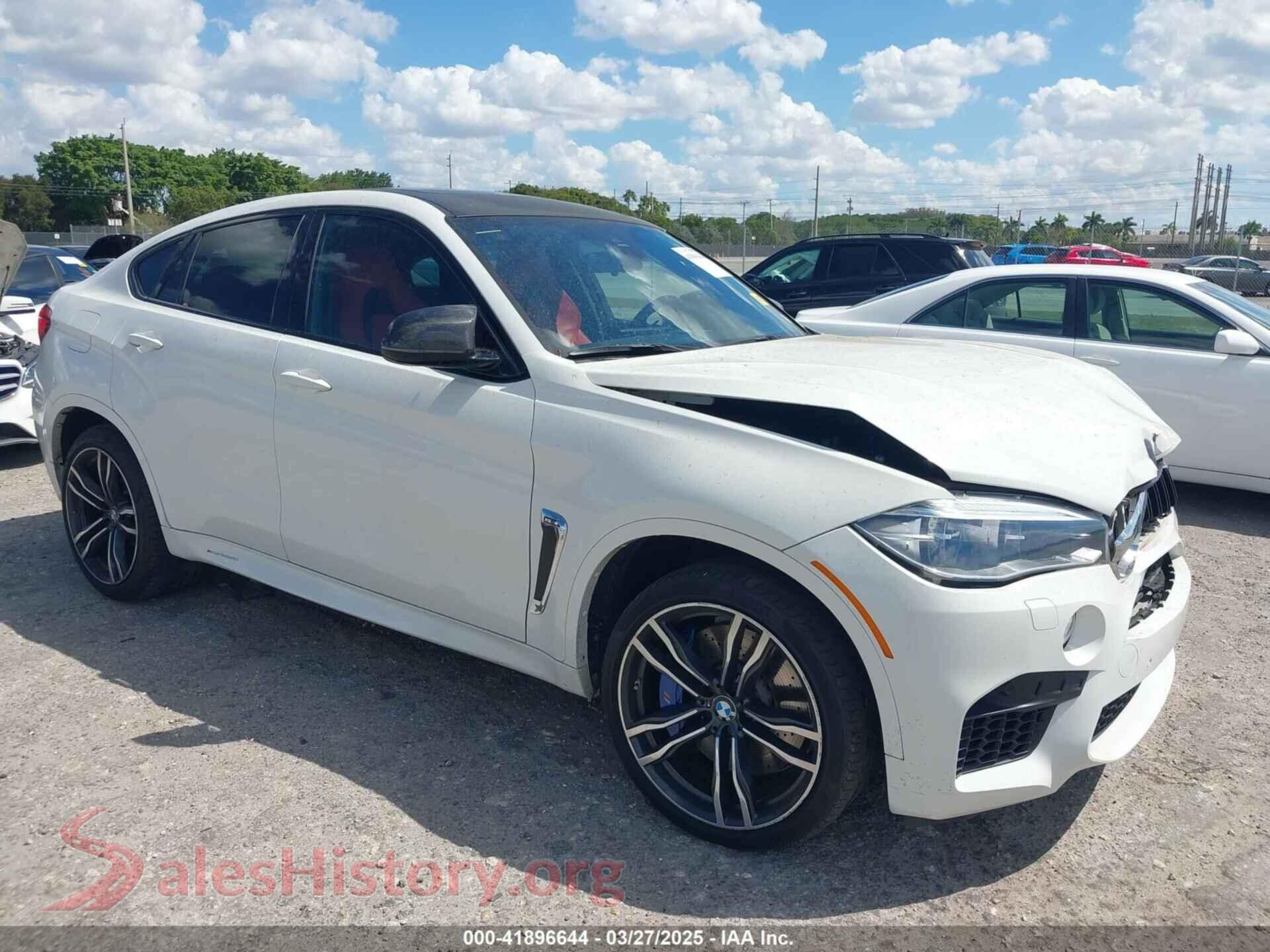 2017 BMW X6 M — VIN 5YMKW8C54H0R44061