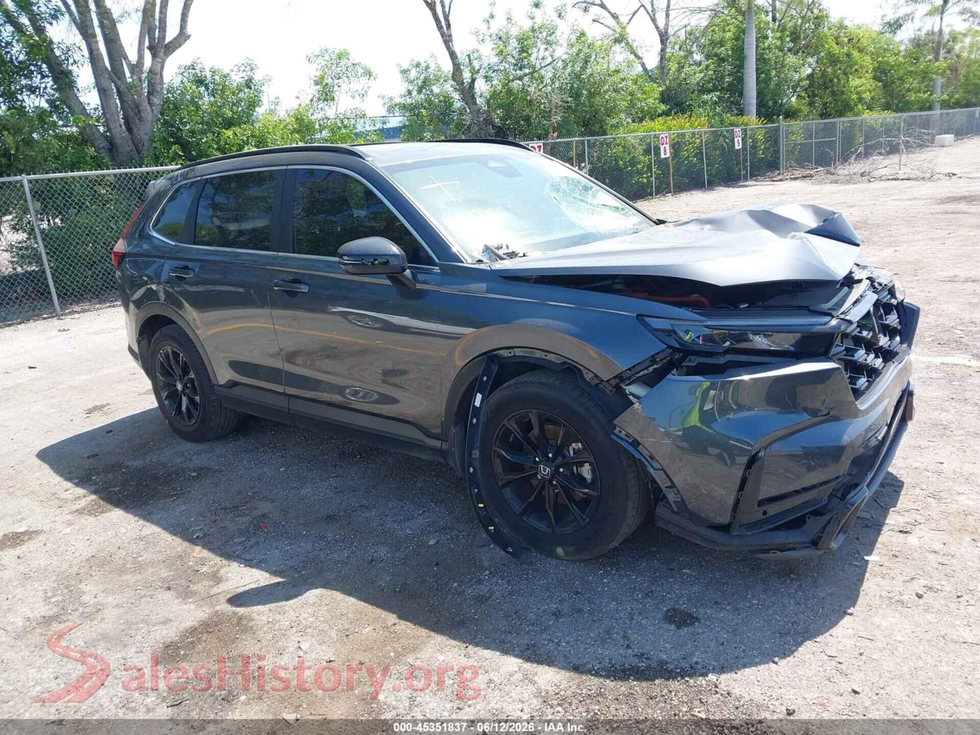 2025 HONDA CR-V HYBRID — VIN 7FARS5H83SE039652
