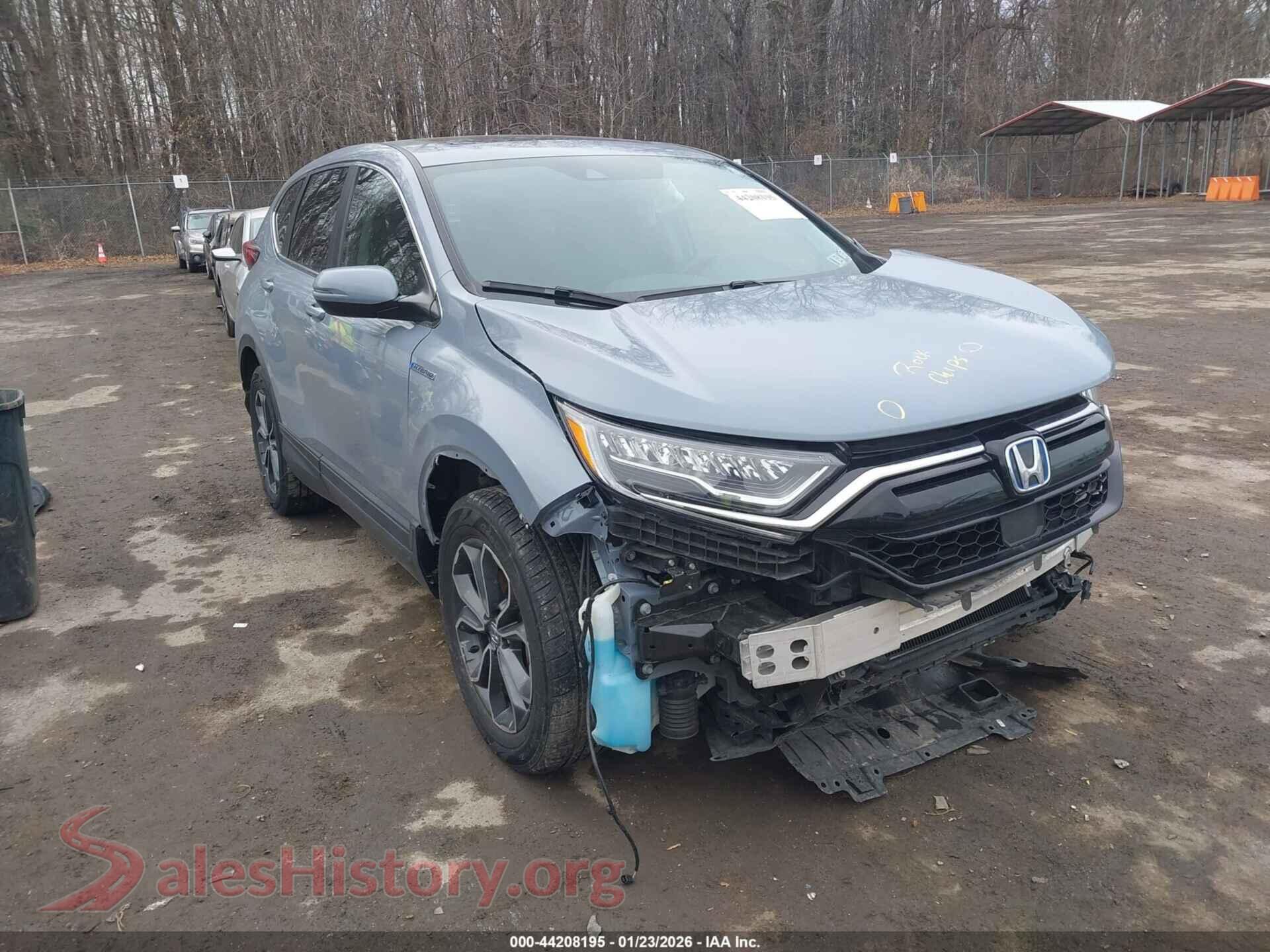 2021 HONDA CR-V HYBRID — VIN 7FART6H59ME008014