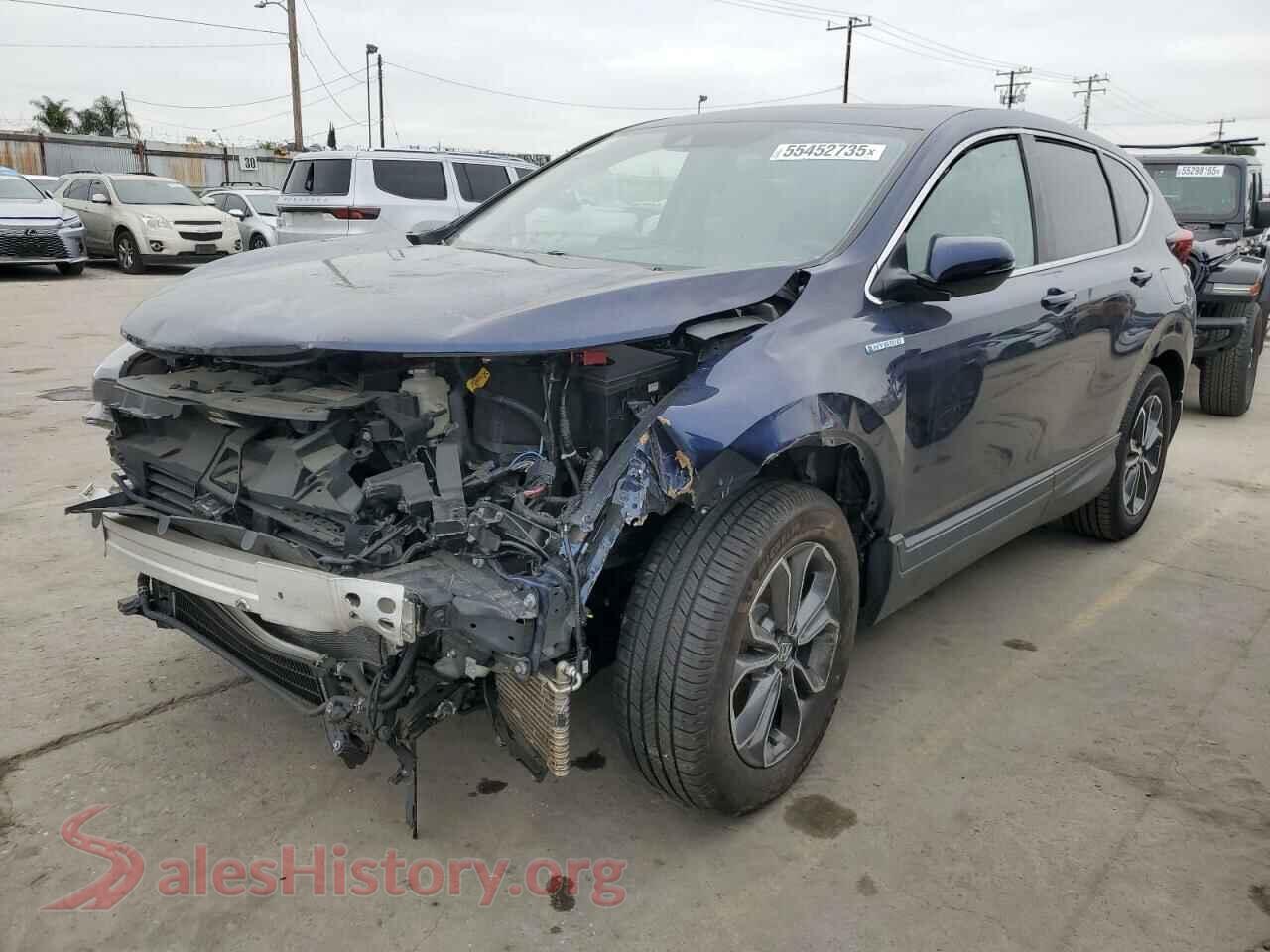 2021 HONDA CRV — VIN 7FART6H83ME000422