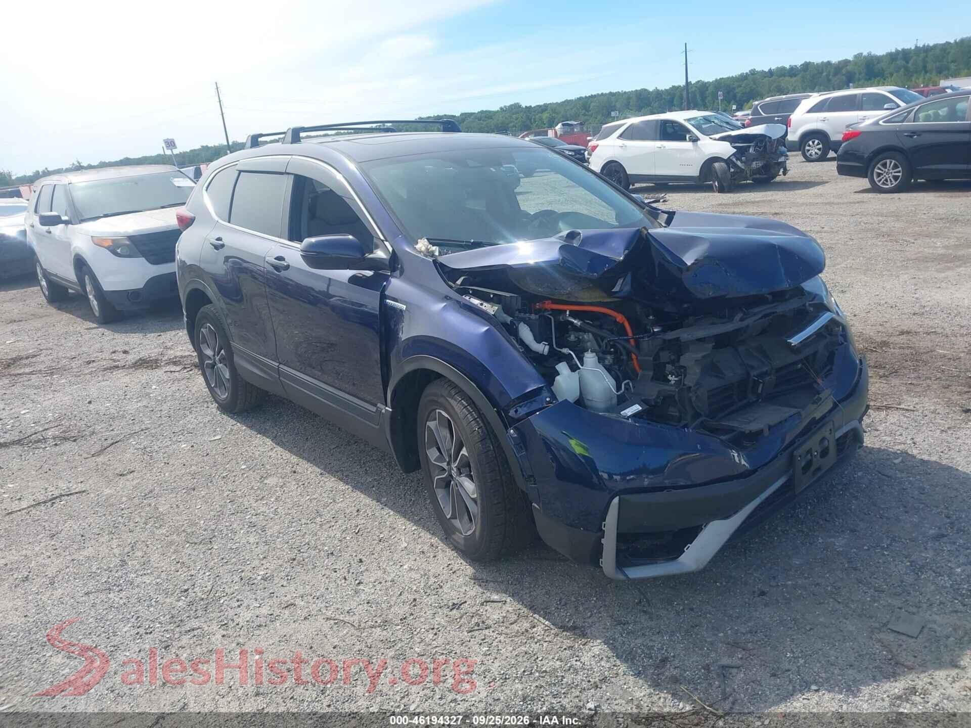 2021 HONDA CR-V HYBRID — VIN 7FART6H85ME006691
