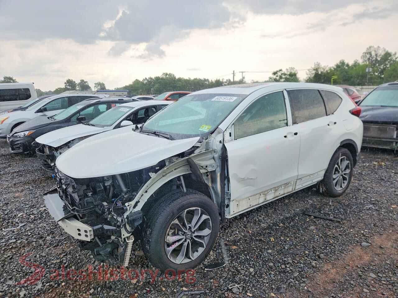 2021 HONDA CRV — VIN 7FART6H88ME016552