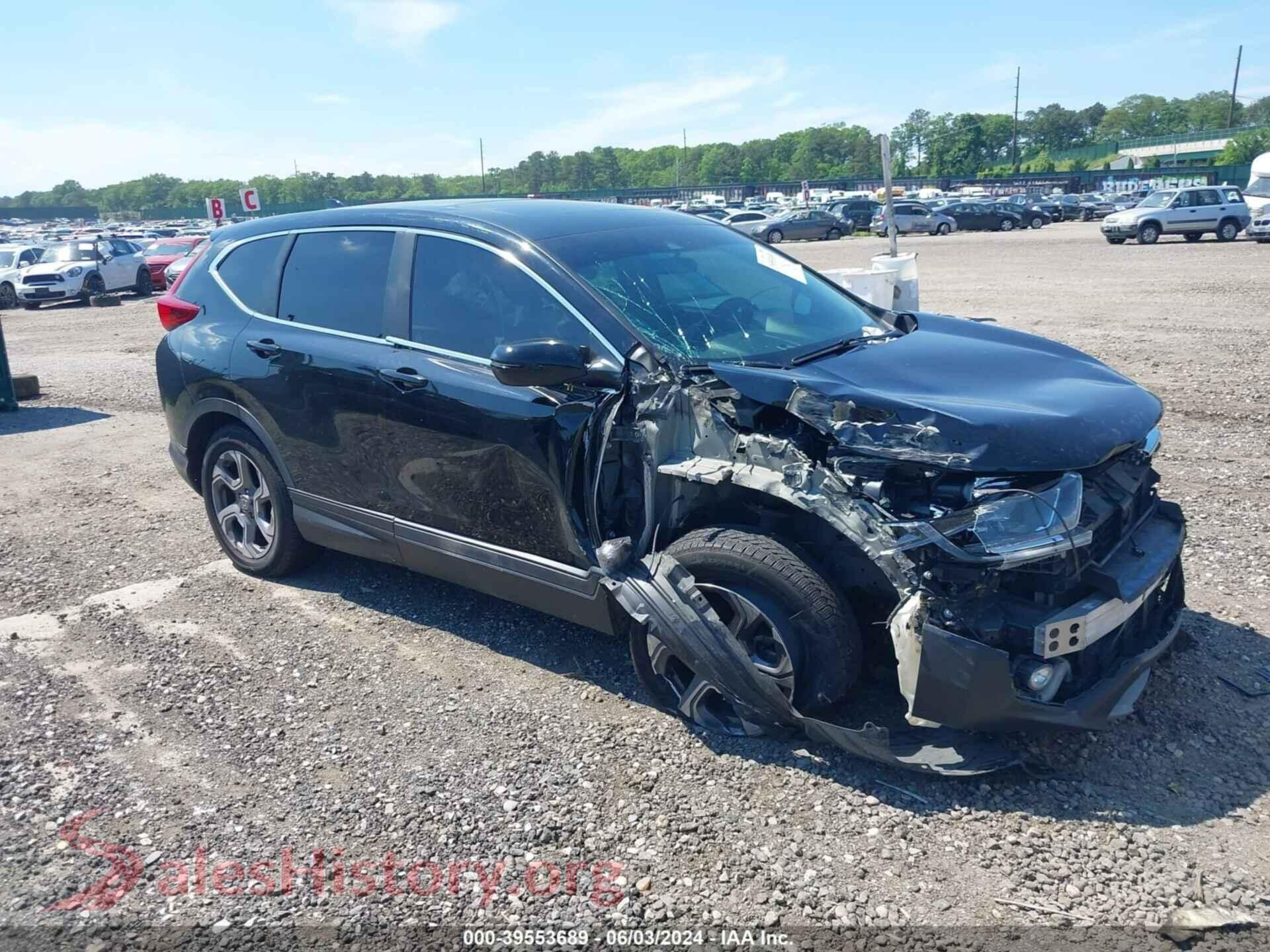 2018 HONDA CR-V — VIN 7FARW1H50JE007906