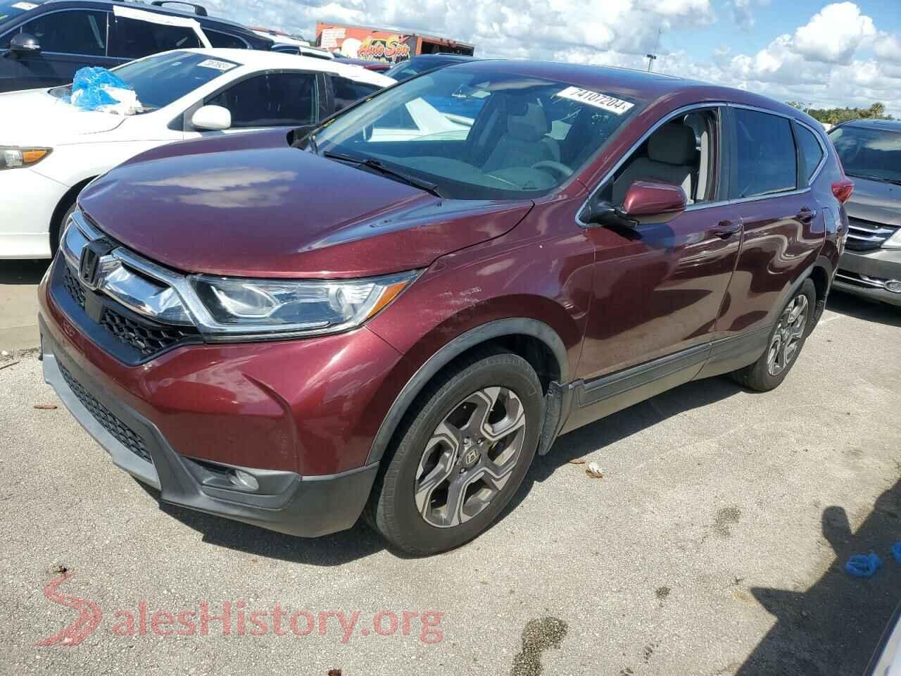 2018 HONDA CRV — VIN 7FARW1H56JE000359