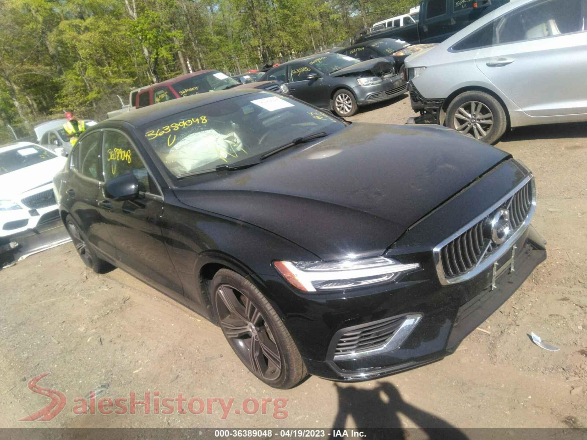 2021 VOLVO S60 — VIN 7JRBR0FL0MG093147