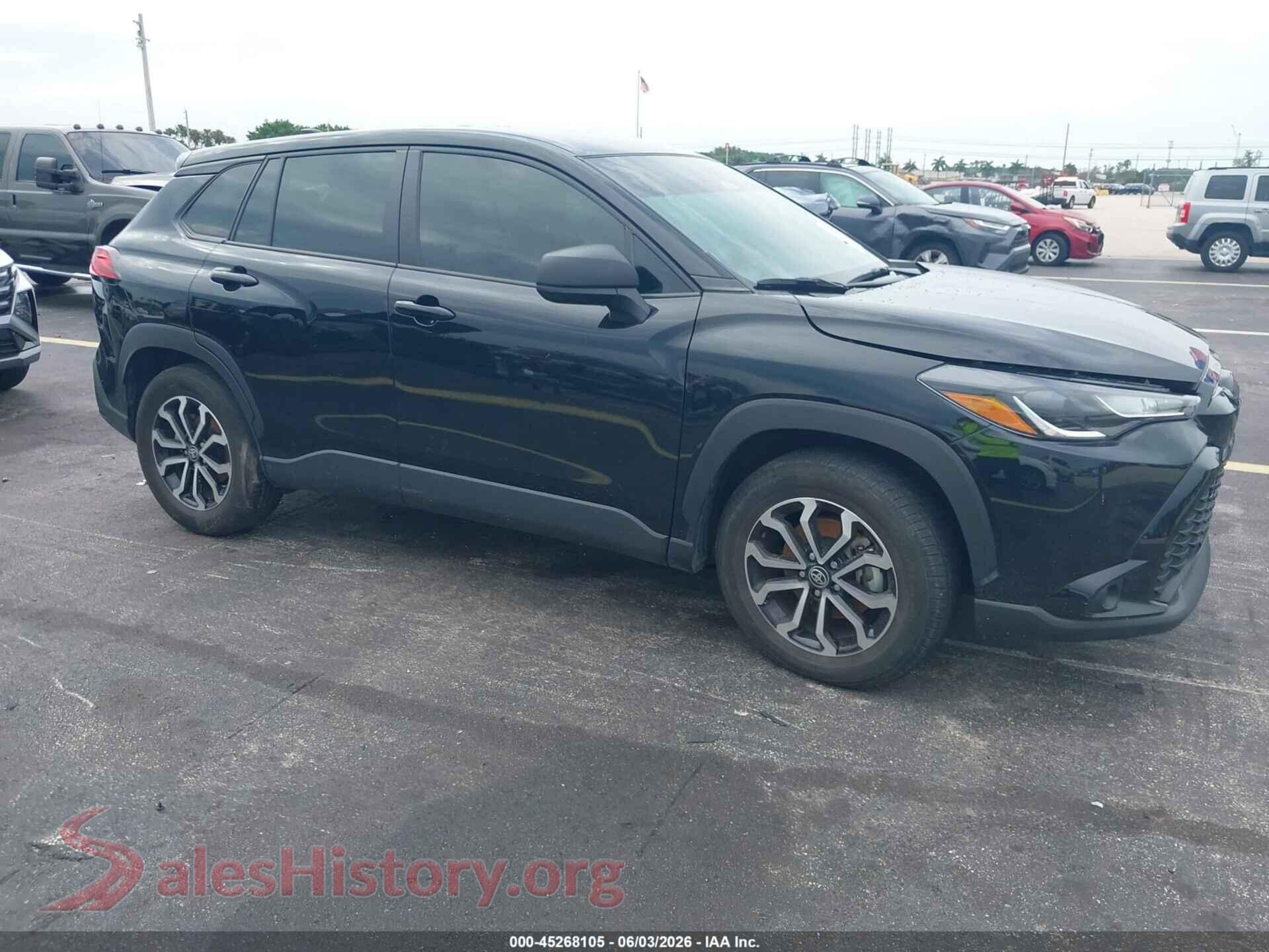 2025 TOYOTA COROLLA CROSS HYBRID — VIN 7MUFBABG2SV087023