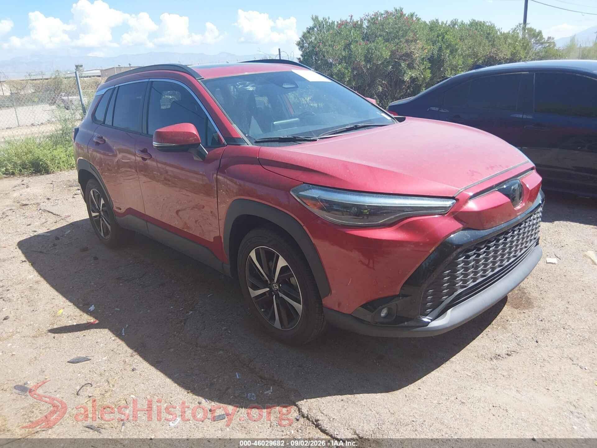 2023 TOYOTA COROLLA CROSS HYBRID — VIN 7MUFBABG4PV005977
