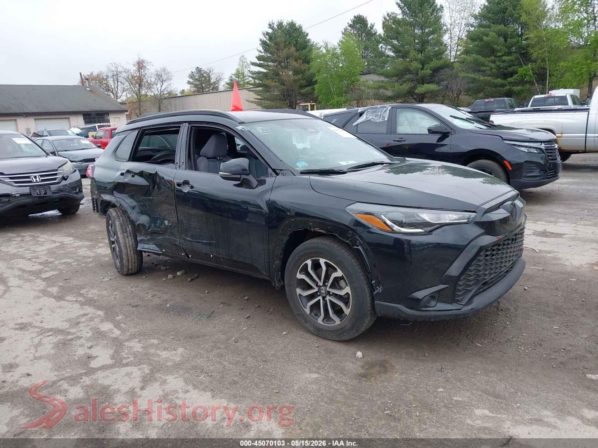 2023 TOYOTA COROLLA CROSS HYBRID — VIN 7MUFBABG5PV007396