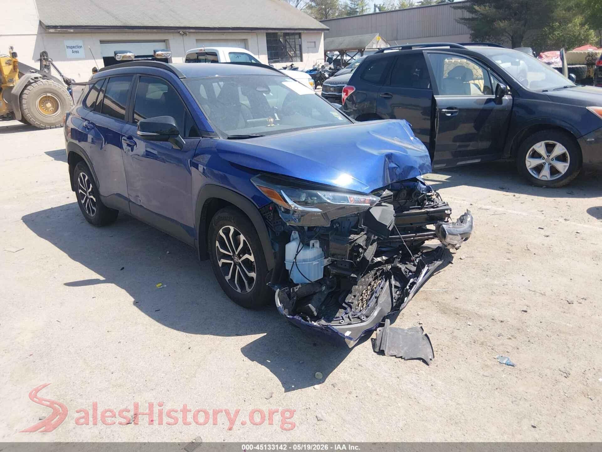 2025 TOYOTA COROLLA CROSS HYBRID — VIN 7MUFBABGXSV076173