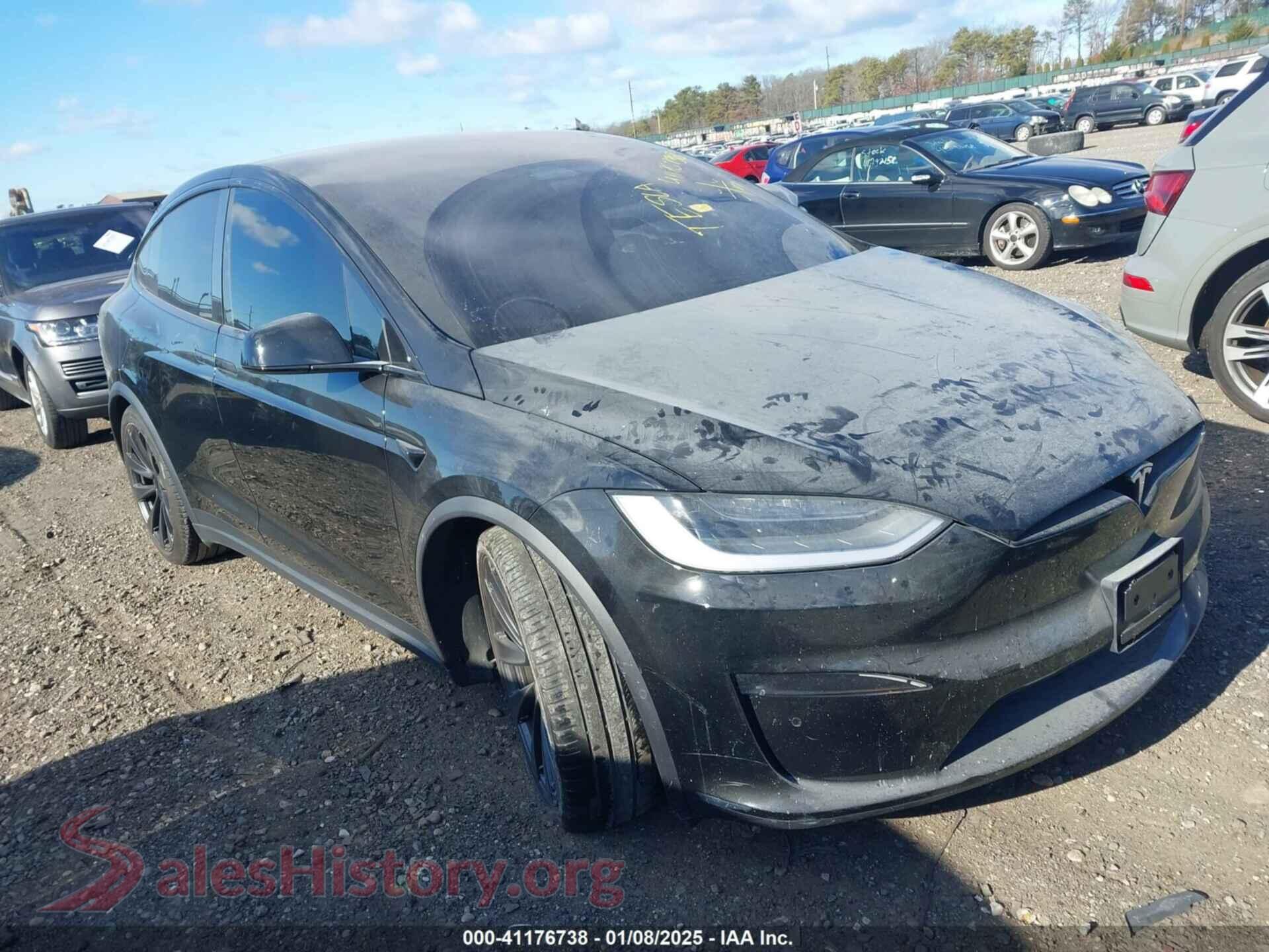 2023 TESLA MODEL X — VIN 7SAXCAE59PF377408