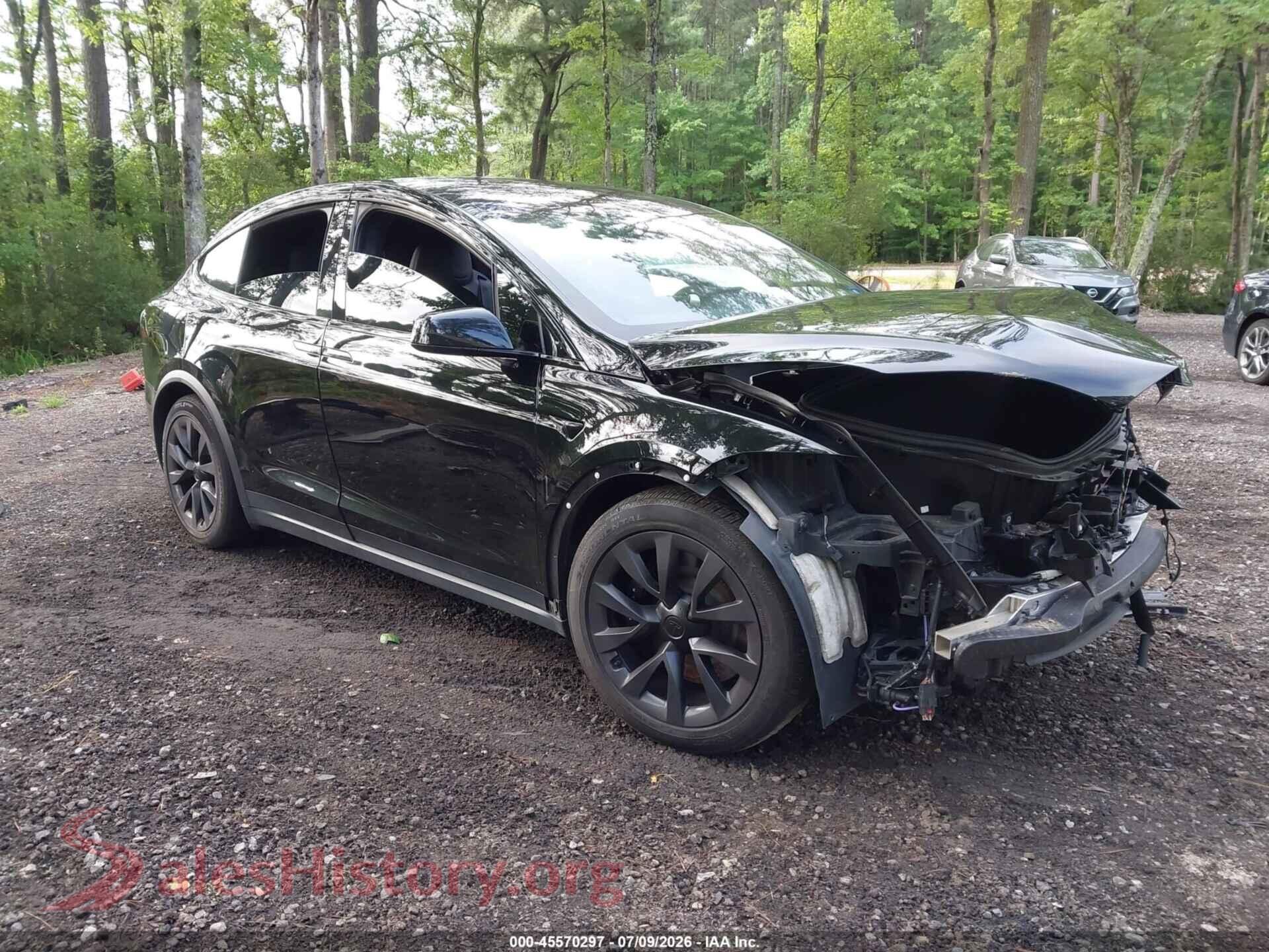 2023 TESLA MODEL X — VIN 7SAXCBE52PF377482