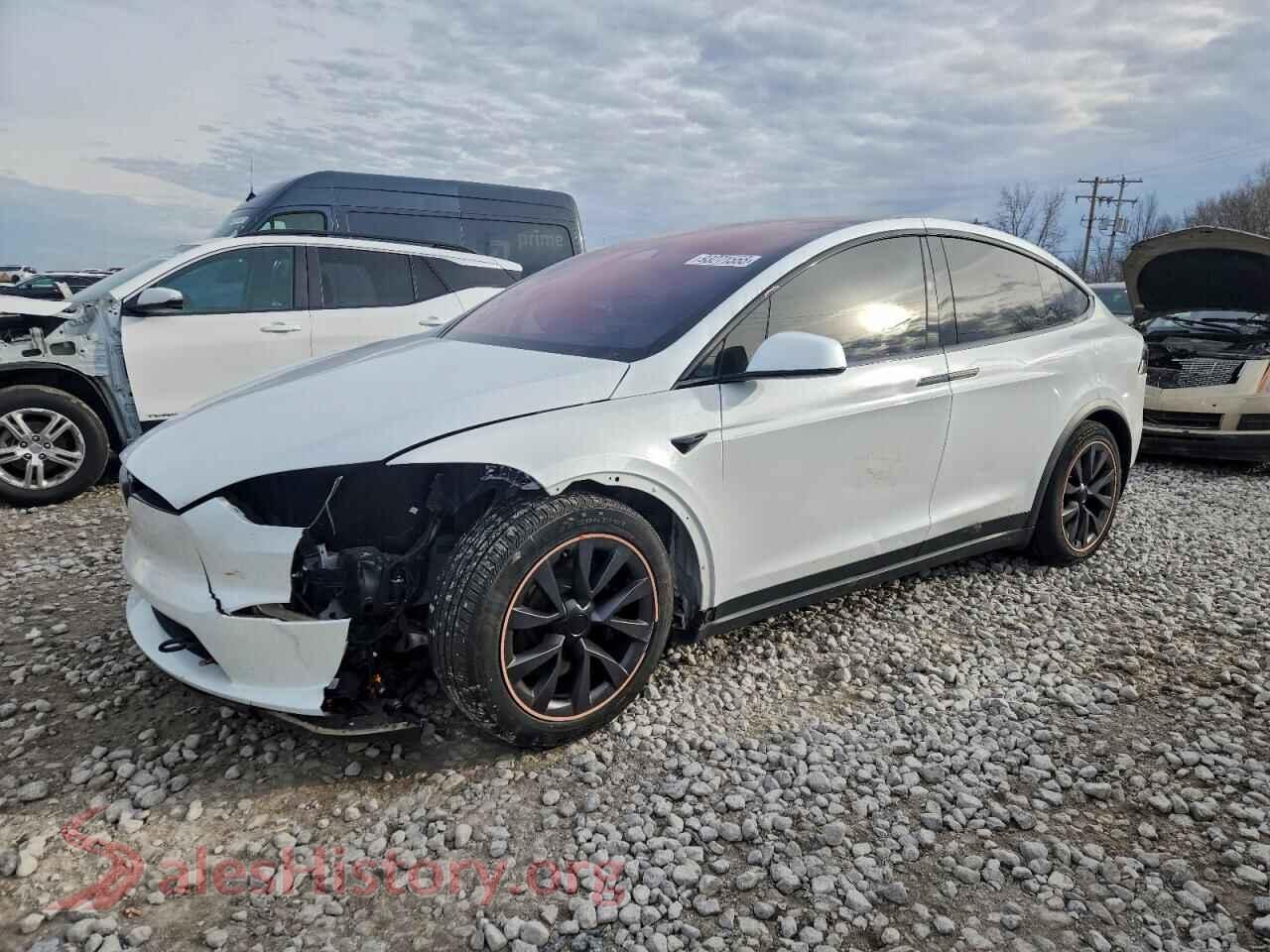 2024 TESLA MODEL X — VIN 7SAXCDE59RF452693