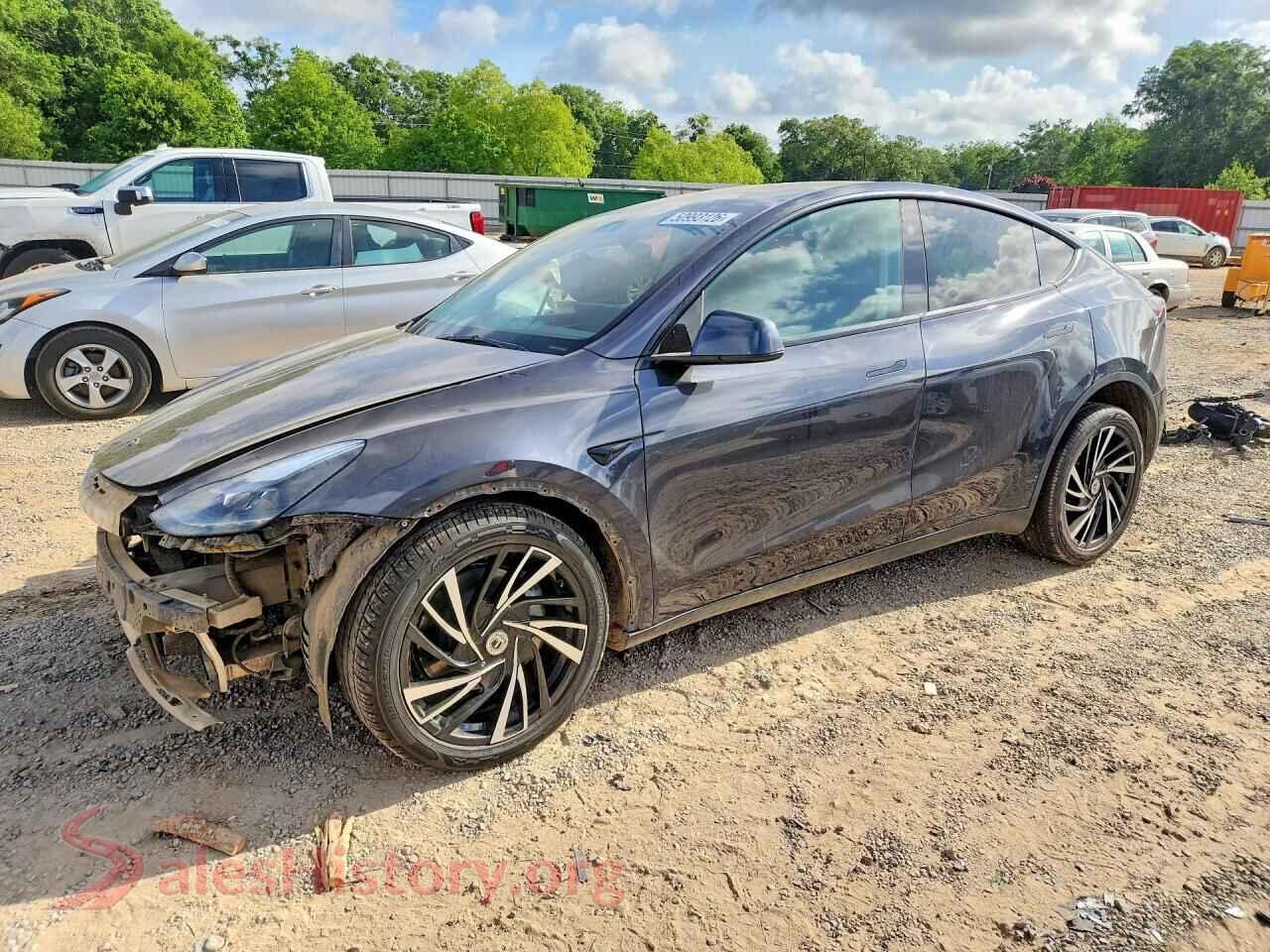 2024 TESLA MODEL Y — VIN 7SAYGAEE9RF002307