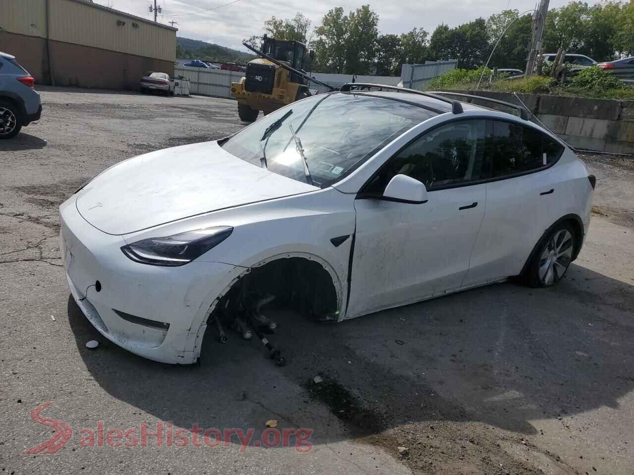 2023 TESLA MODEL Y — VIN 7SAYGAEEXPF801994