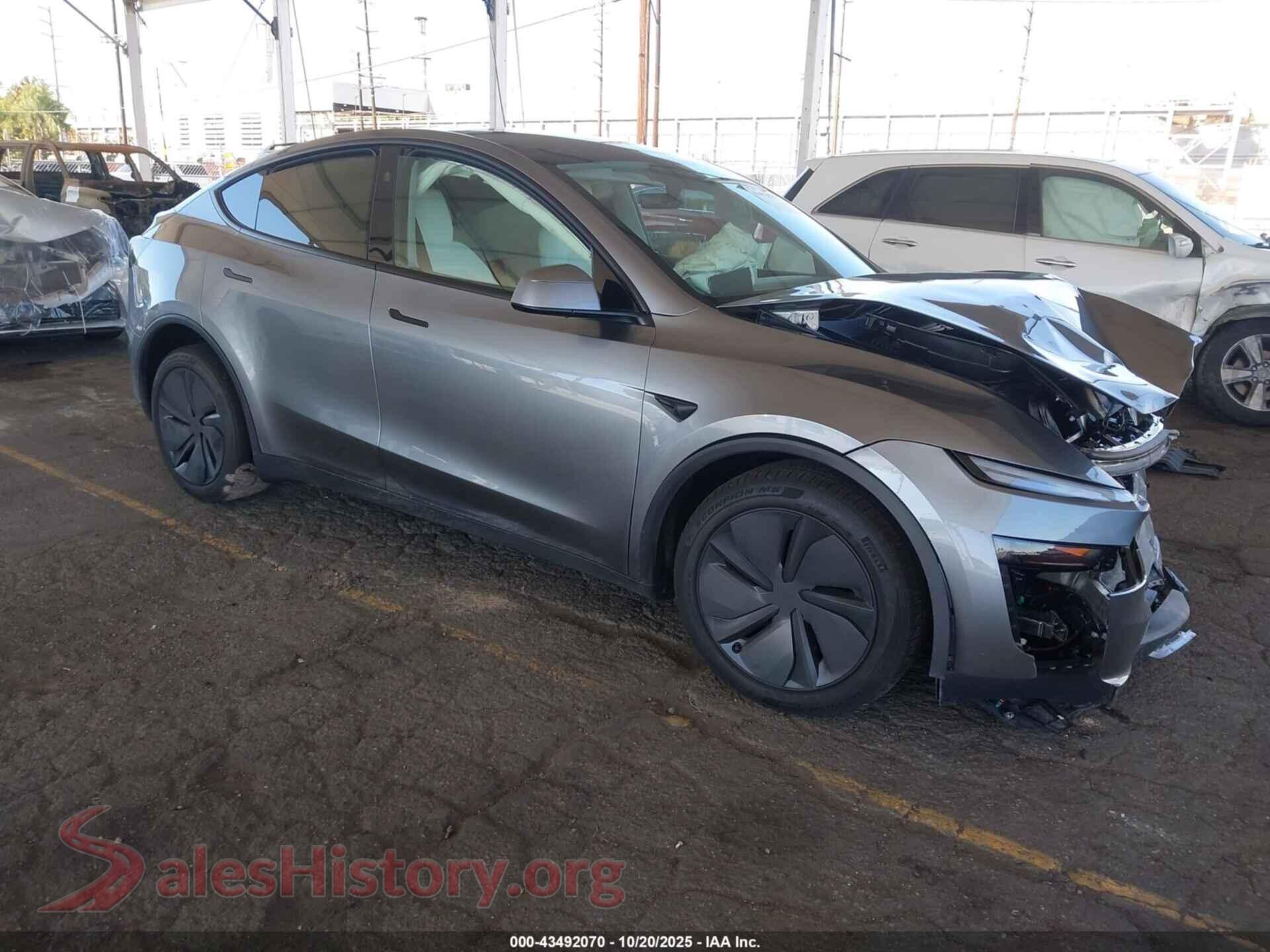 2026 TESLA MODEL Y — VIN 7SAYGDED0TA476949