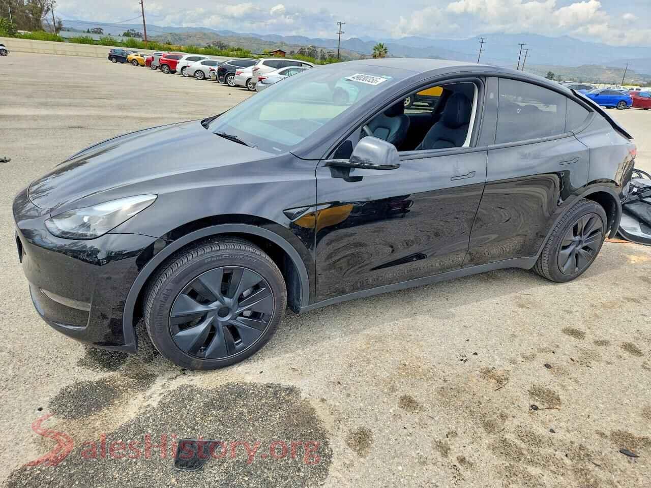 2025 TESLA MODEL Y — VIN 7SAYGDED3SF235758