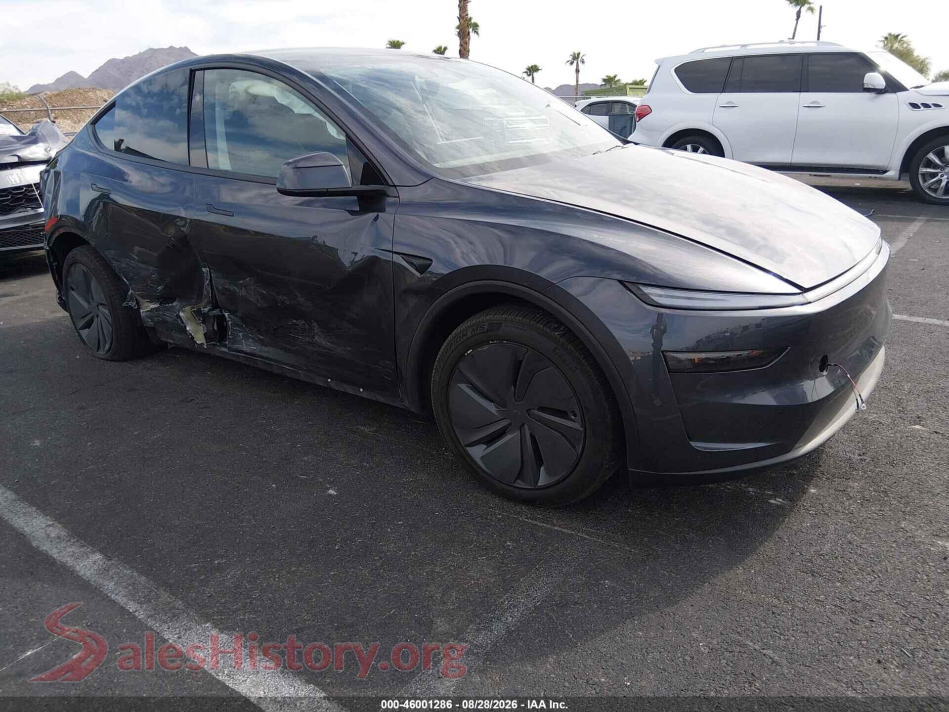 2026 TESLA MODEL Y — VIN 7SAYGDED4TA489610