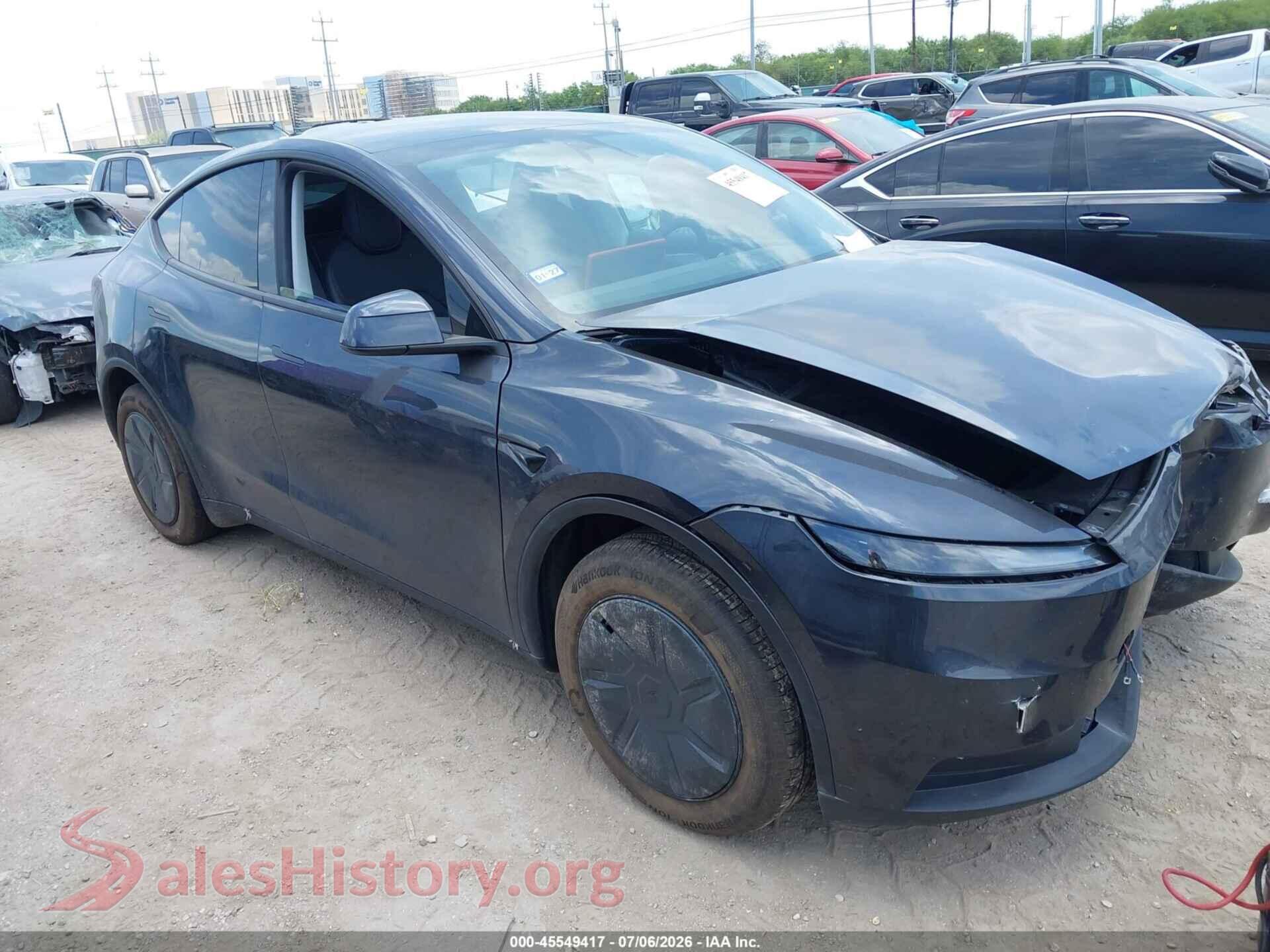 2026 TESLA MODEL Y — VIN 7SAYGDED9TA587032