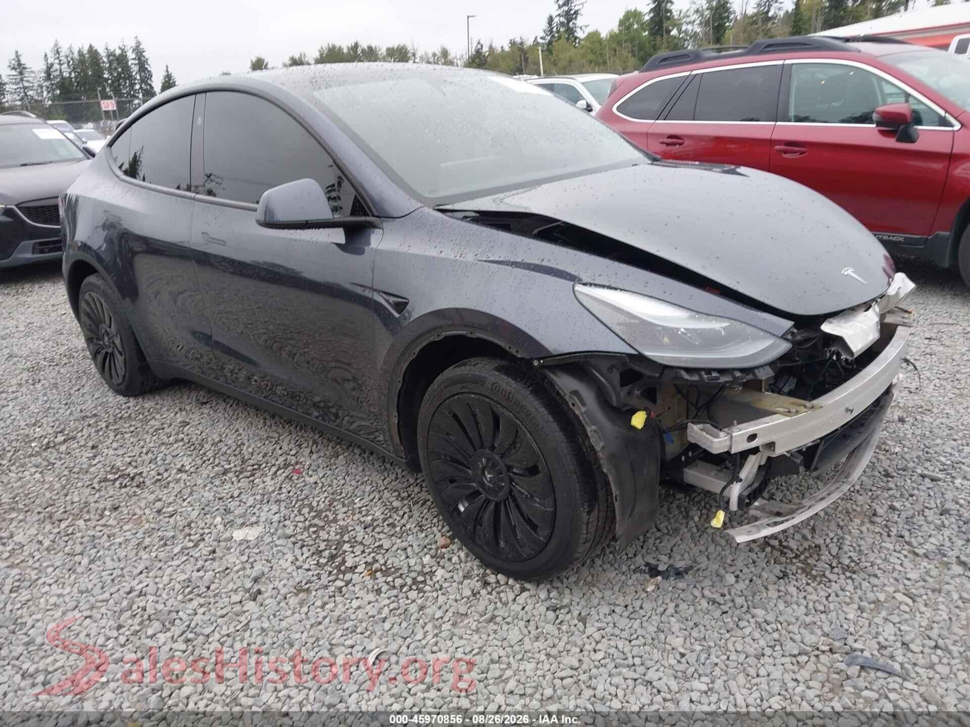 2023 TESLA MODEL Y — VIN 7SAYGDEE0PF859484