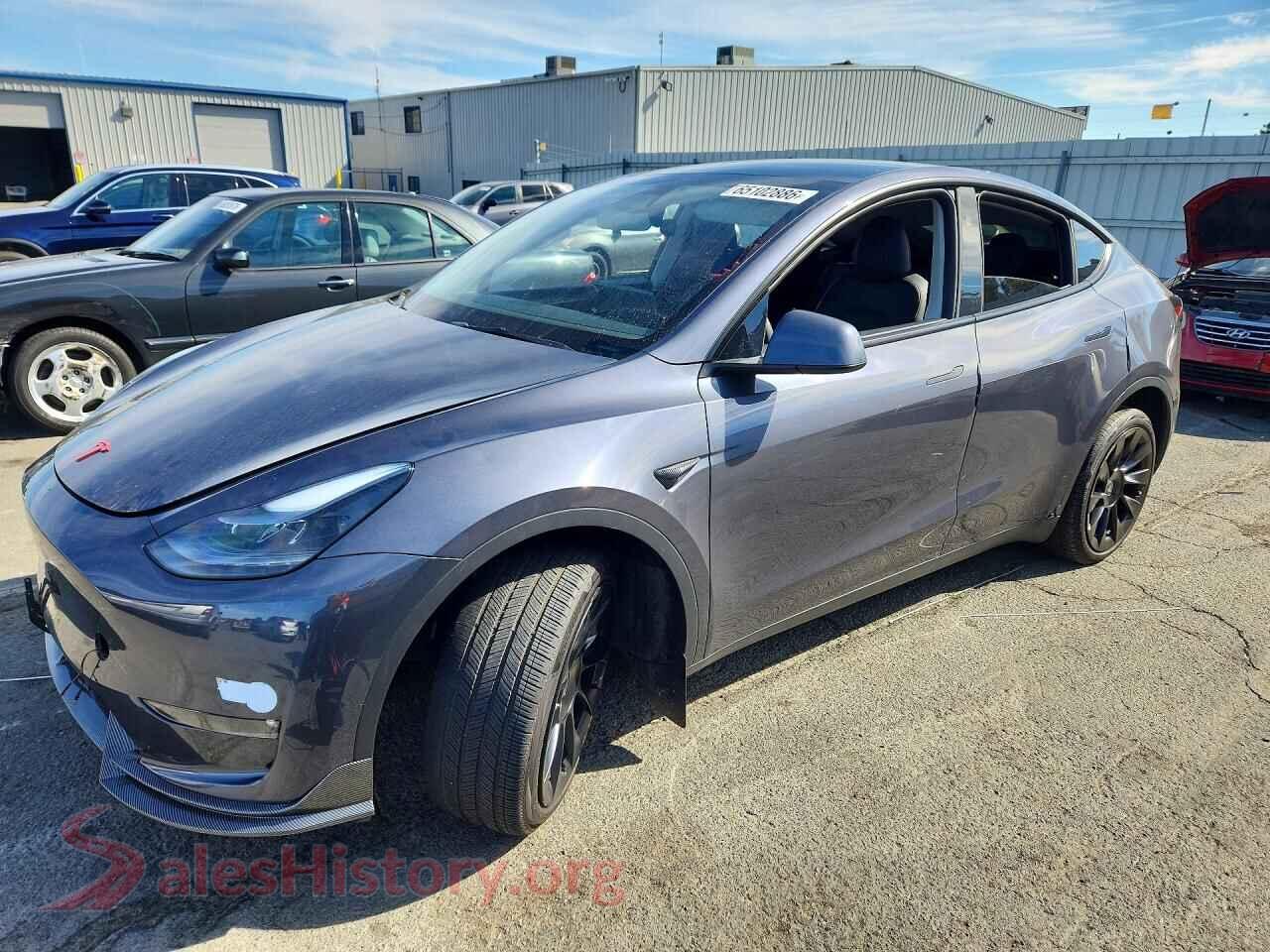 2023 TESLA MODEL Y — VIN 7SAYGDEE1PF896737