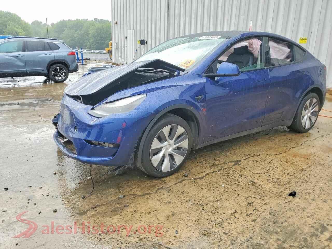 2023 TESLA MODEL Y — VIN 7SAYGDEE3PF850925