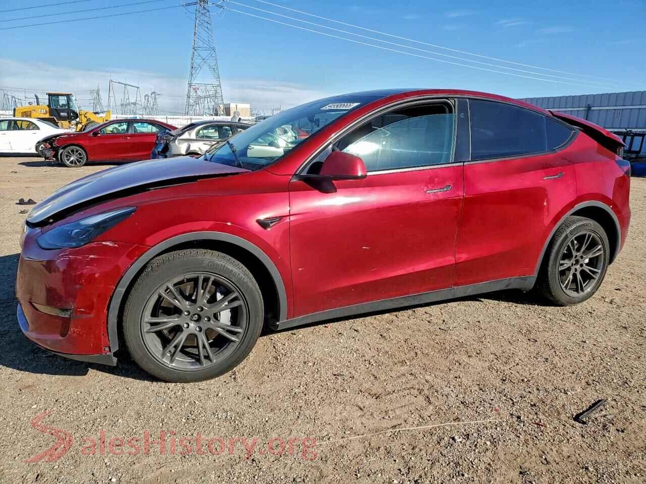 2024 TESLA MODEL Y — VIN 7SAYGDEE3RF161275