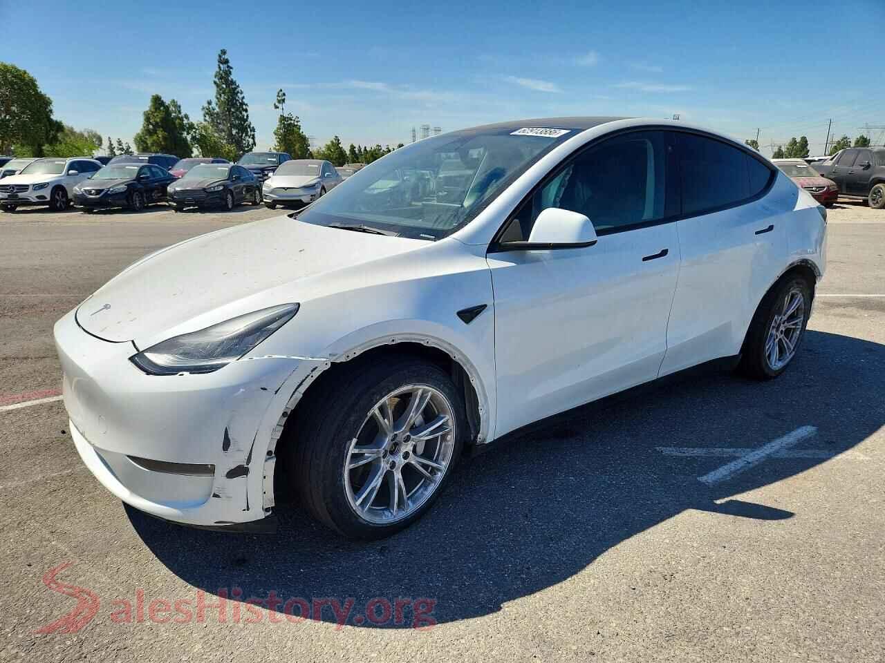 2023 TESLA MODEL Y — VIN 7SAYGDEE4PA129350