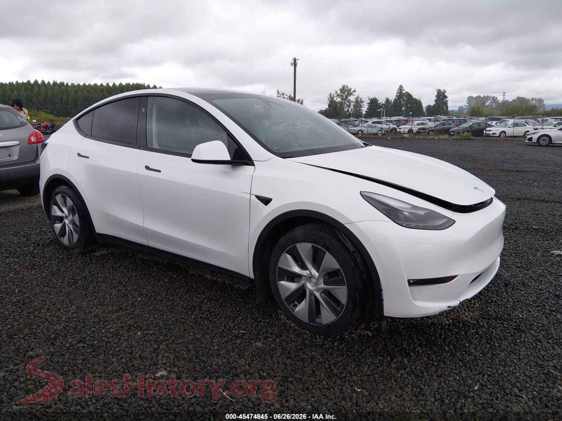 2023 TESLA MODEL Y — VIN 7SAYGDEE4PF808327