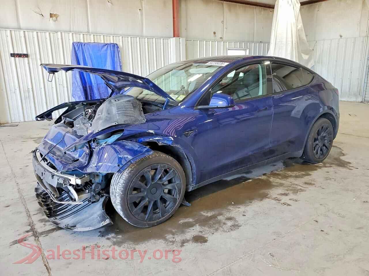 2022 TESLA MODEL Y — VIN 7SAYGDEE5NF441578