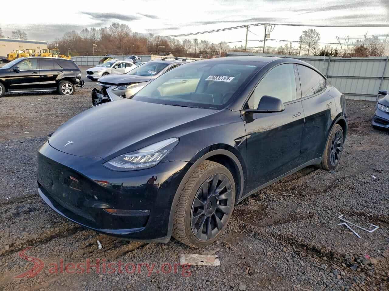 2023 TESLA MODEL Y — VIN 7SAYGDEE5PA124092