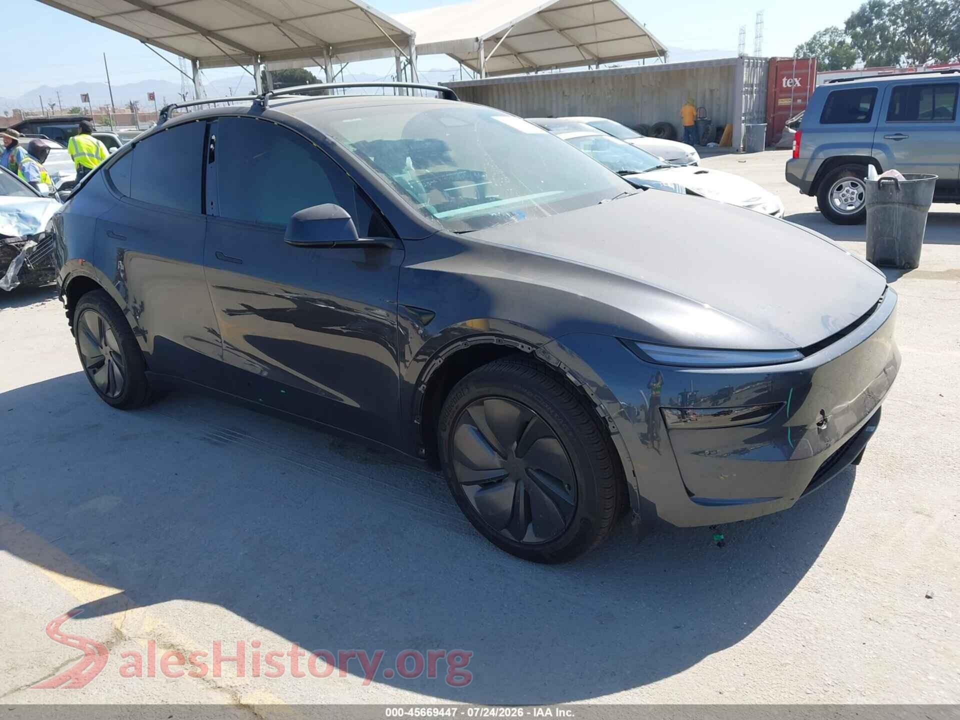 2026 TESLA MODEL Y — VIN 7SAYGDEE5TF570224