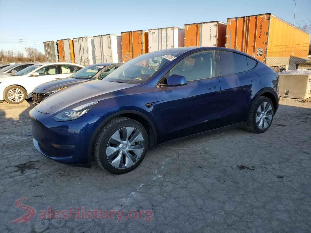 2023 TESLA MODEL Y — VIN 7SAYGDEE6PA034353