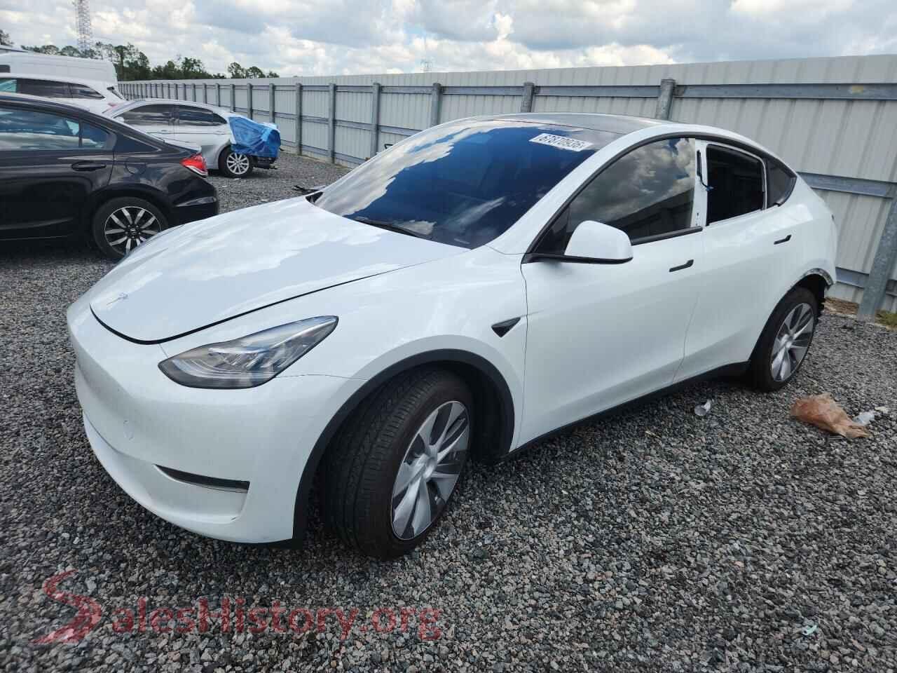 2023 TESLA MODEL Y — VIN 7SAYGDEE6PA115546