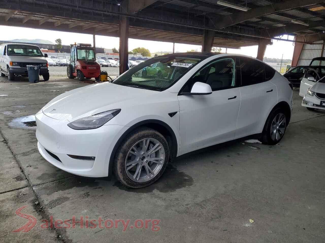 2023 TESLA MODEL Y — VIN 7SAYGDEE6PF816154