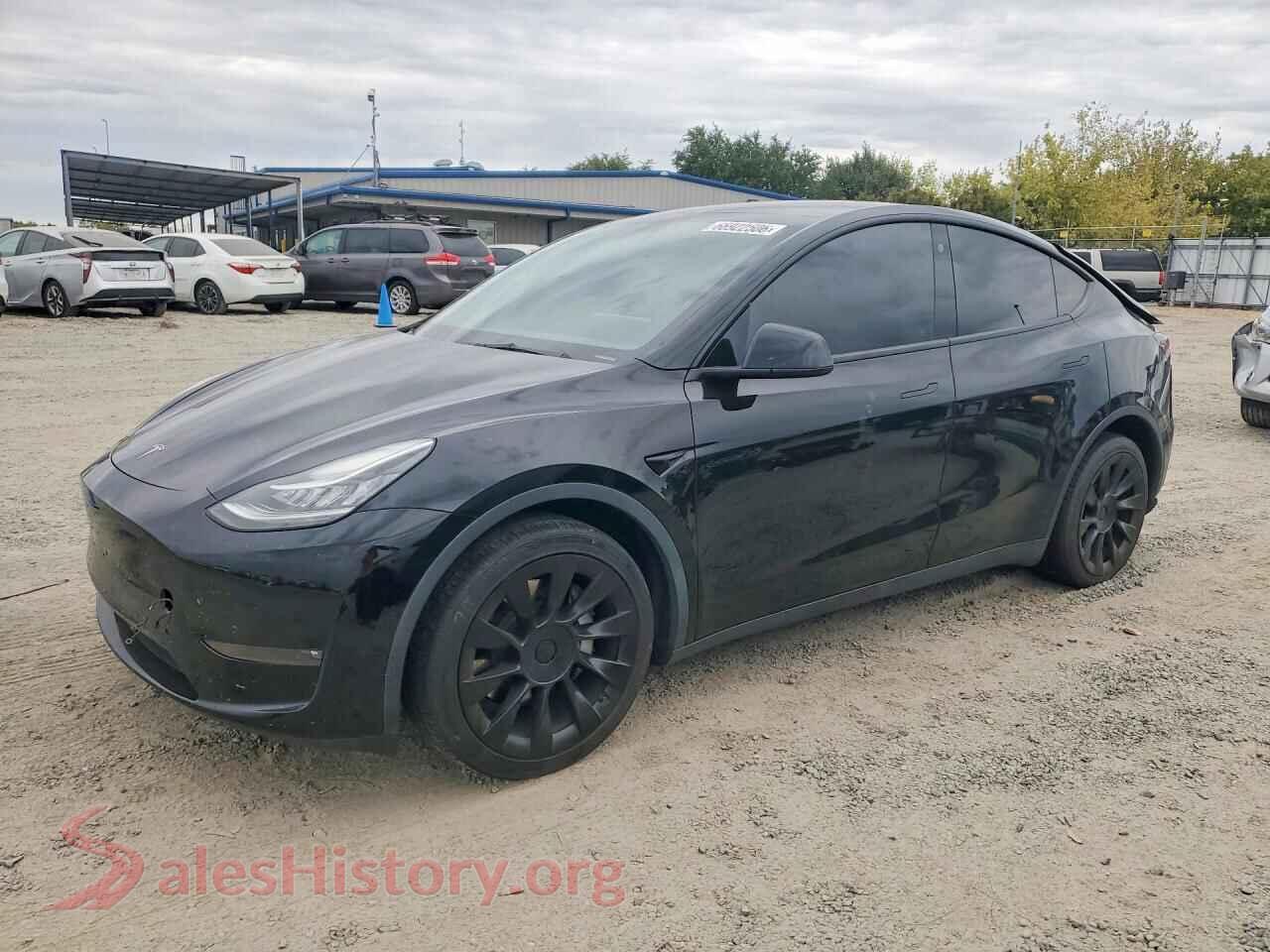 2022 TESLA MODEL Y — VIN 7SAYGDEE7NF480575