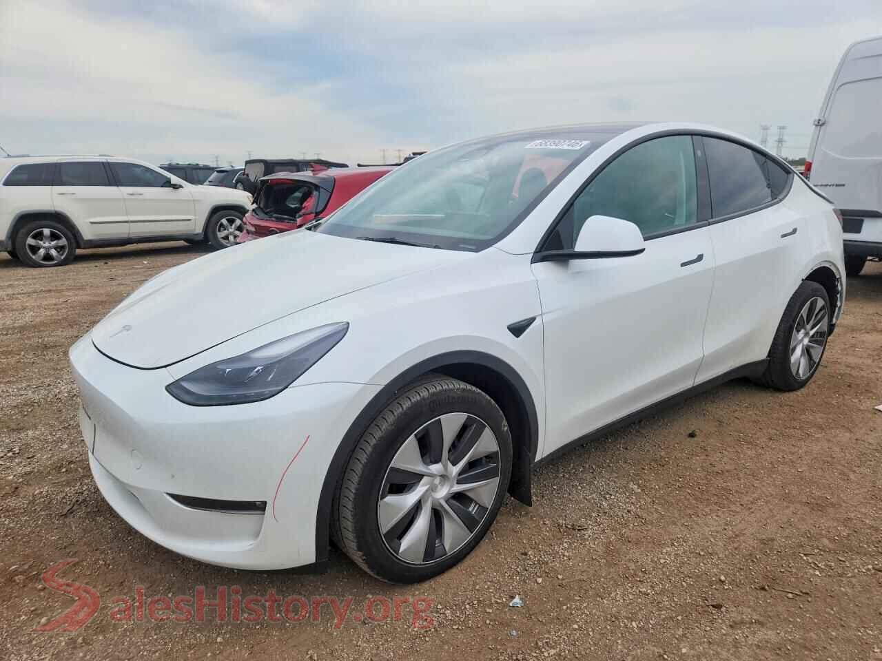 2023 TESLA MODEL Y — VIN 7SAYGDEE8PF756507