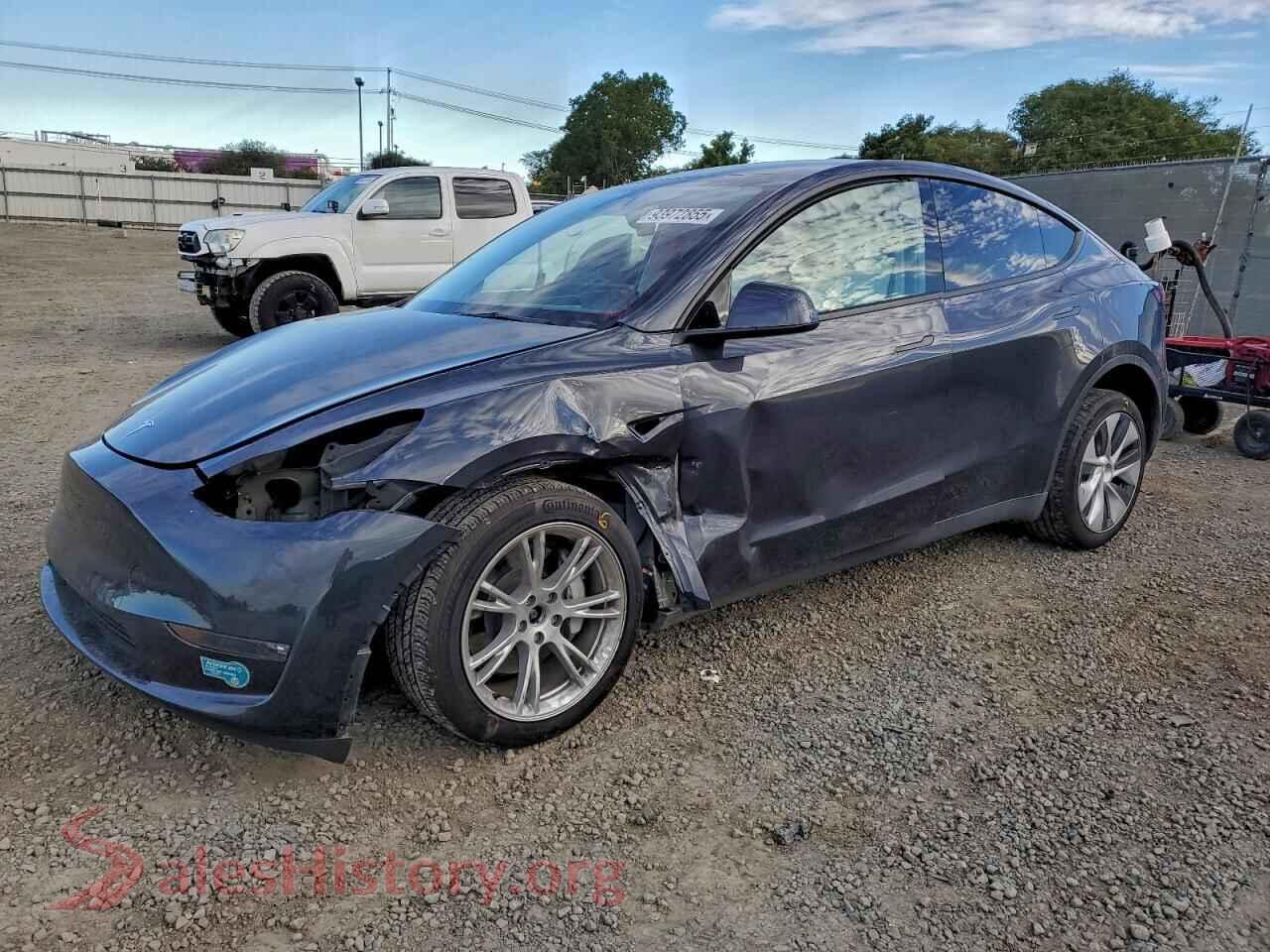 2025 TESLA MODEL Y — VIN 7SAYGDEE8SF276508